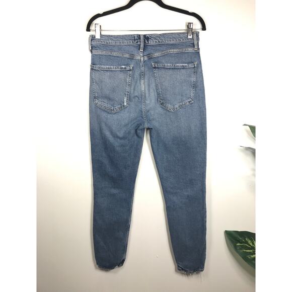 AGOLDE Nico Denim Jeans High Rise Button Fly - Picture 4 of 13